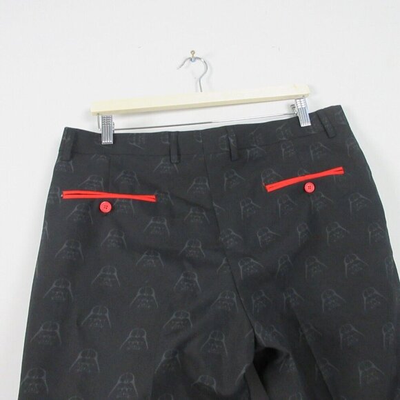 Opposuits Darth Vader Star Wars Pants Men’s 44 Black Slacks Halloween Party 350 - Picture 5 of 11